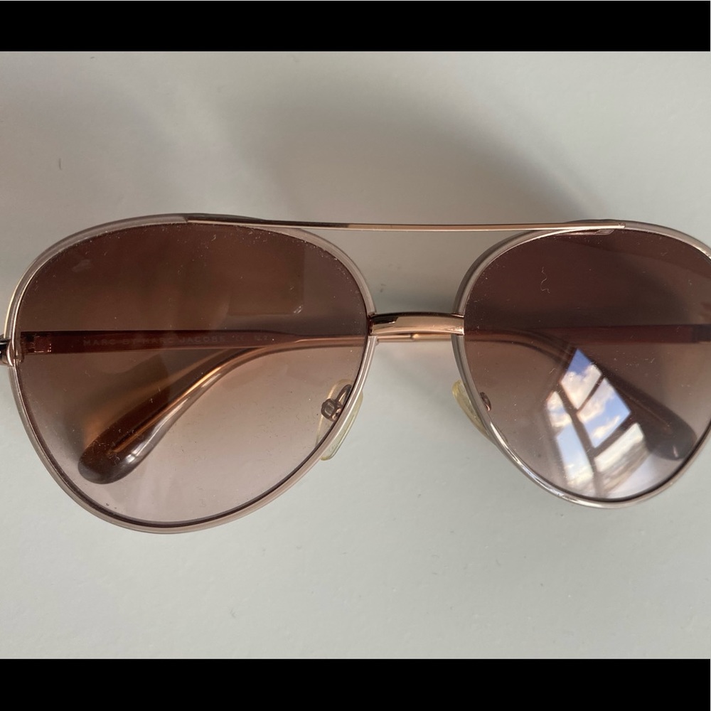 Authentic Marc by Marc Jacobs Unisex Aviator Sunglasses.